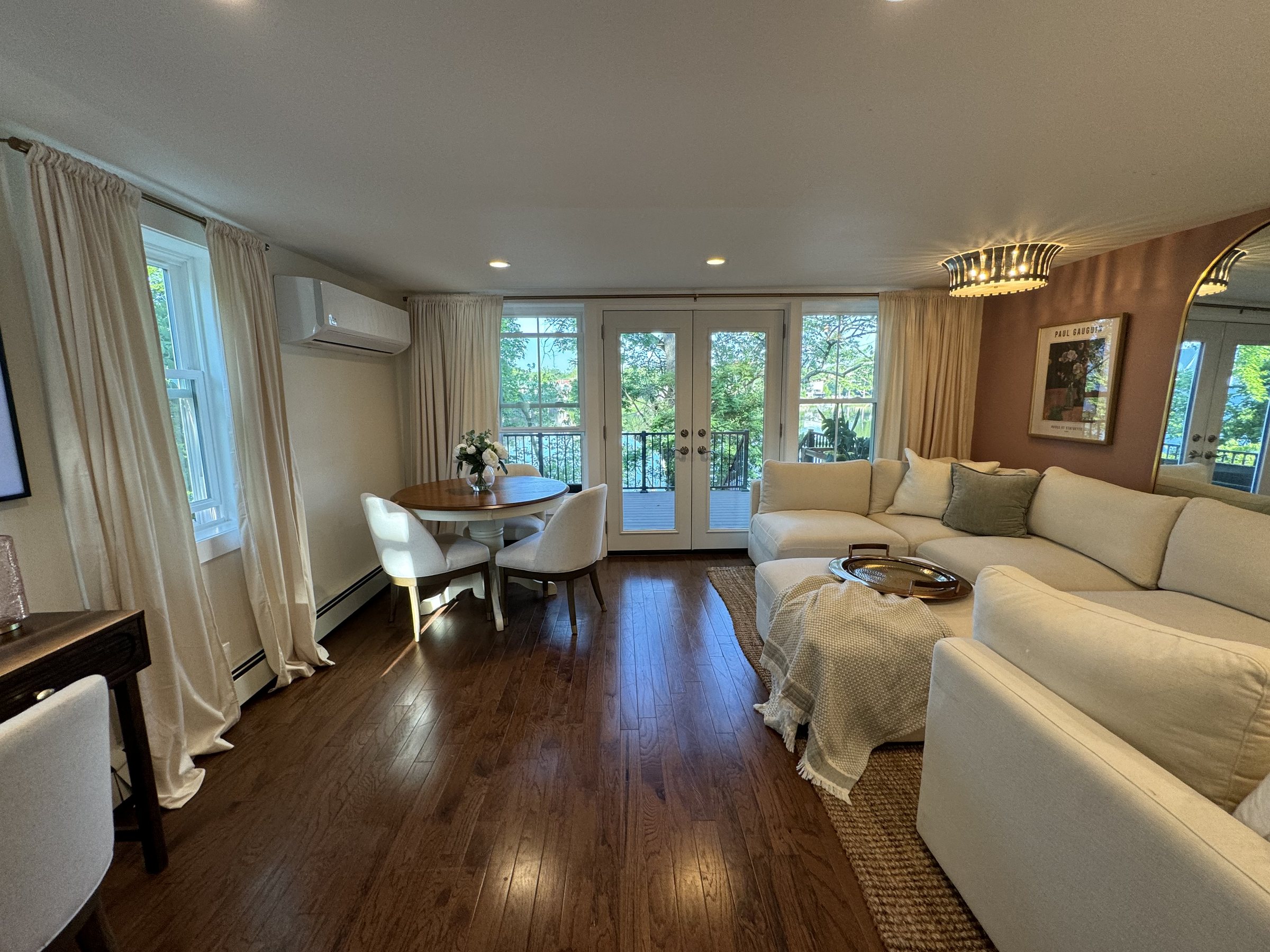 The Whole House — living sectional river