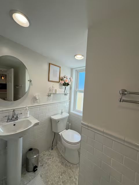 The Garden Level — bathroom