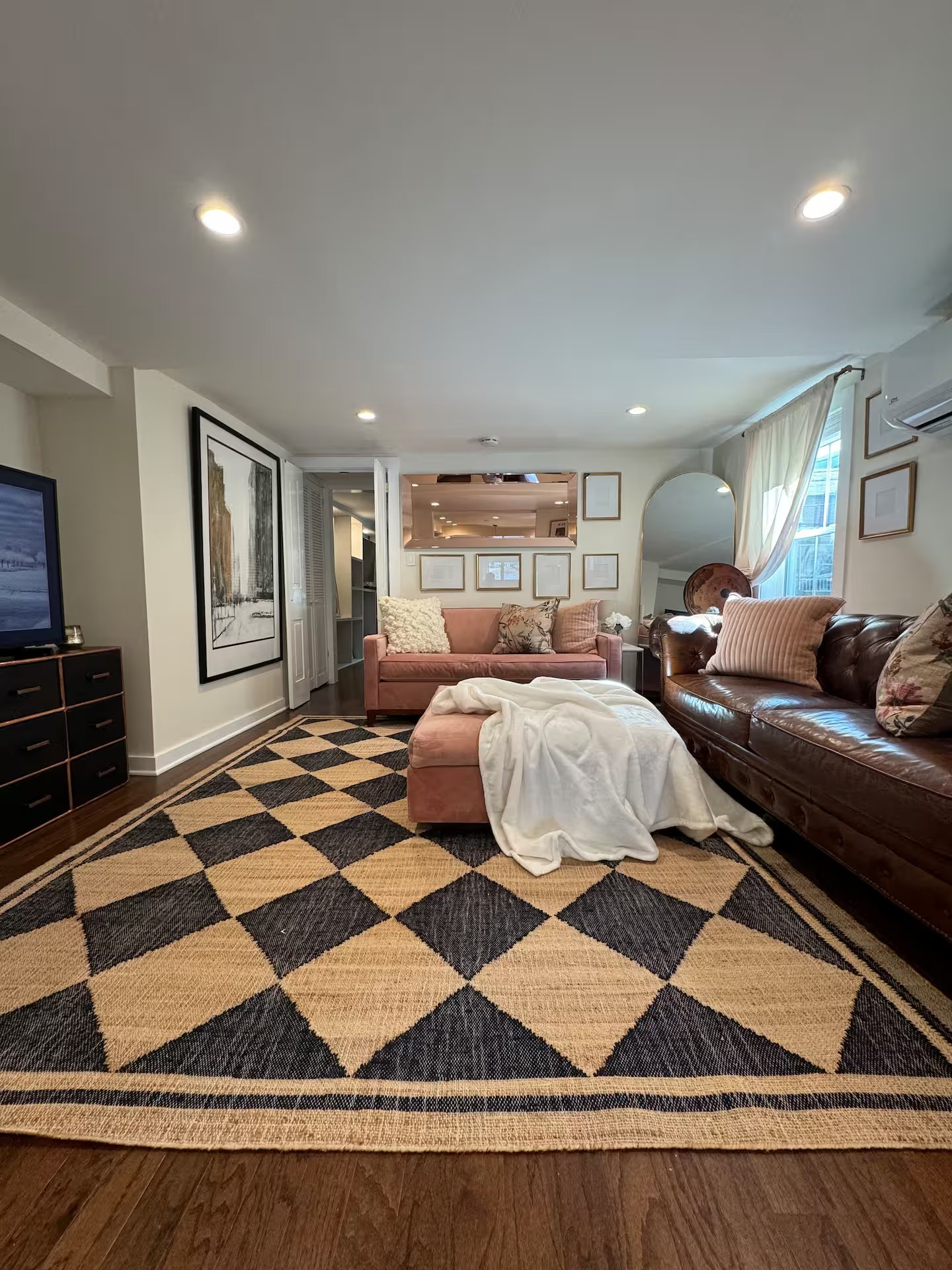 The Garden Level — living room alt