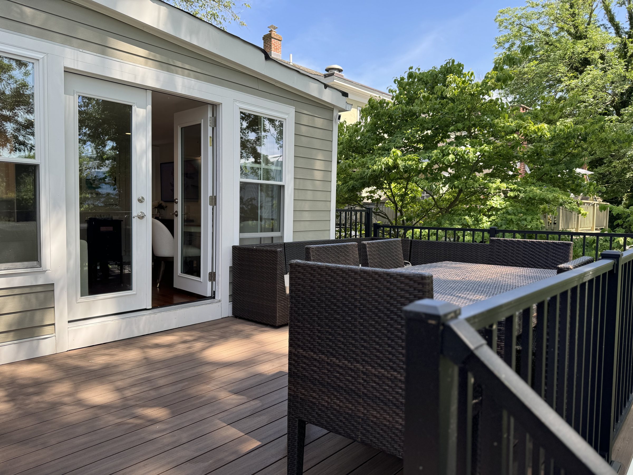 The River Deck — porch river